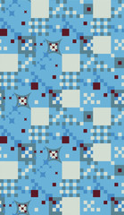 Fototapeta premium Summer. Colors. Pattern without seams.