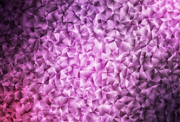Light Purple, Pink vector low poly texture.