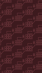 Summer. Colors. Pattern without seams.