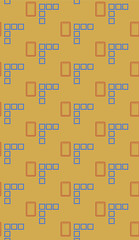 Bright colors of seamless pattern.