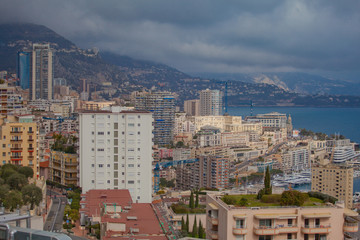 Fototapeta premium Beautiful streets of Monaco