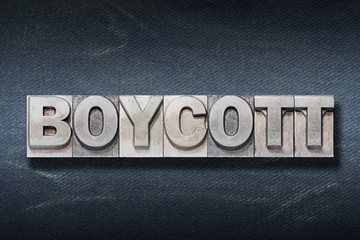 boycott word den - obrazy, fototapety, plakaty