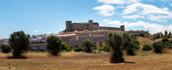 Fototapeta na wymiar Castle of Campo Maior, Alentejo, Portugal
