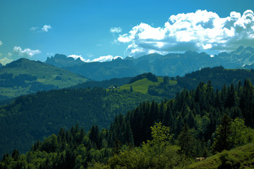 Appenzellerland in der Schweiz 1.6.2020