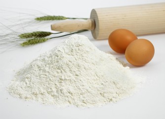 Wheat Flour and Eggs, Cake Ingredients