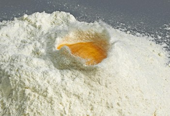 Wheat Flour and Egg, Cake Ingredients