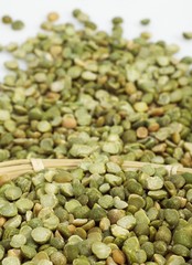 Split Peas, pisum sativum, Dry vegetables