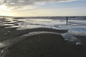 sunset on the coast (Denmark)