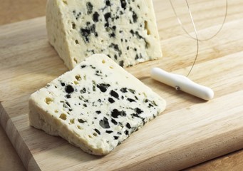 Roquefort, French Cheese produced from Ewe's Milk