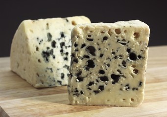 Roquefort, French Cheese produced from Ewe's Milk