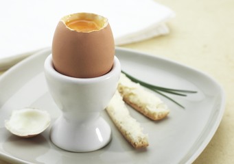 Soft-Boiled Egg in Egg Cup