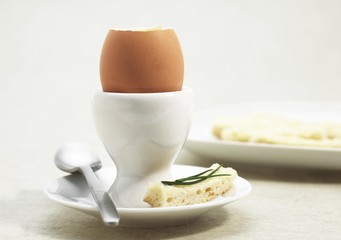 Soft-Boiled Egg in Egg Cup