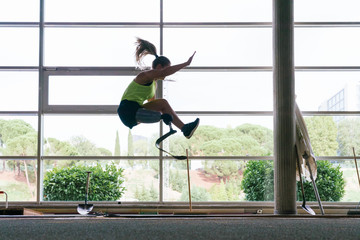 paralympic athletics artificial leg