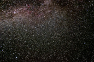 A dark night illuminated by endless stars