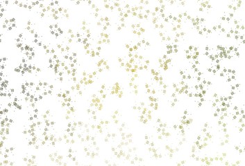 Light Green, Yellow vector template with repeated sticks, dots.