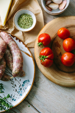 Italian sausages