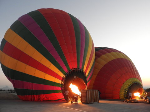 Llenando el globo