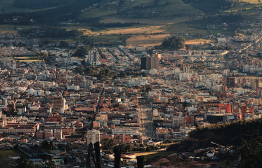 Fototapeta na wymiar Ciudad de Pasto