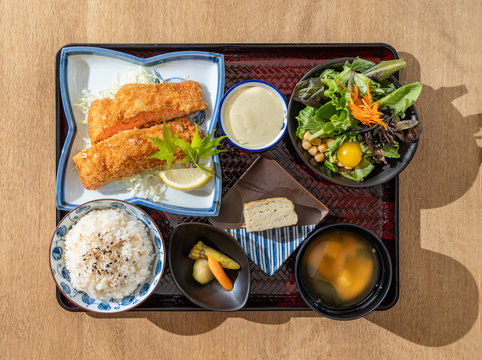 Japanese Lunch Stock Photo