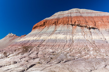 The Teepees, Badlands, Petrified Forest National Park, Arizona, USA, America