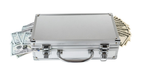 money suitcase briefcase case dollar luggage