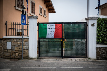 Earthquake in Amatrice in the center of Italy