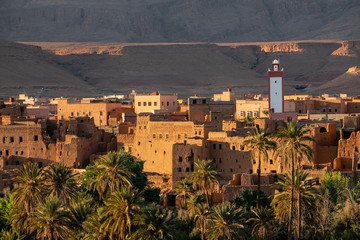 oasis de Tineghir, Draa-Tafilalet, Marruecos, Africa