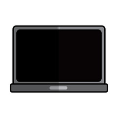 Isolated laptop icon