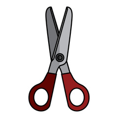 Isolated scissors icon