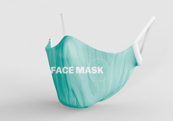 Medical Face Mask Mockup