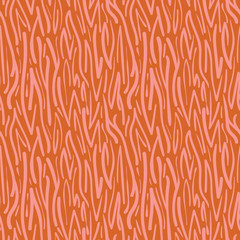 Animal skin print with orange background. Wild animal hide. Repeat pattern design. Great for home decor, wrapping, fashion, scrapbooking, wallpaper, gift, kids, apparel.