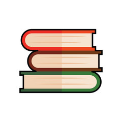 Stack of books icon