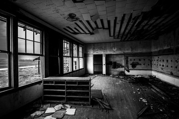 Old Abandoned Country House in Washington State