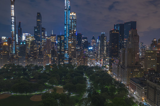 Fototapeta Park nights