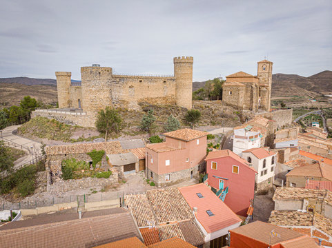 castillo de Cornago, siglo XIII, Cornago, La Rioja , Spain, Europe