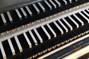 clavier de clavecin