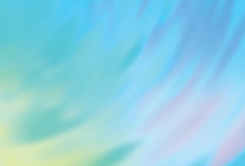 Light Blue, Green vector abstract bright pattern.