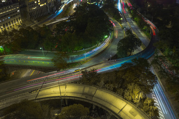 aerial traffic at night 7