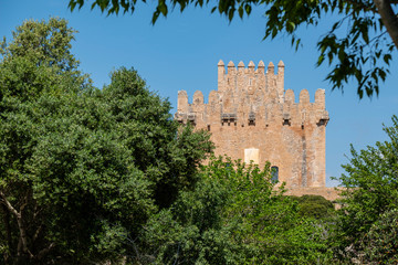 Fototapeta na wymiar Canyamel tower, XIII century, Capdepera municipality, Mallorca, Balearic Islands, Spain