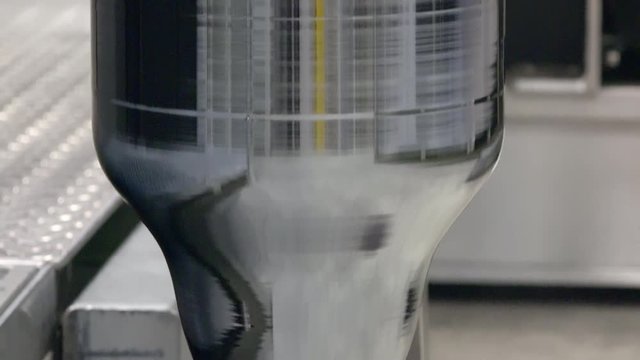 The Process Of Cooling Down Crystal In A Modern Photovoltaic Factory