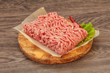 Minced meat - pork and beef