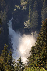 Fototapeta na wymiar Krimmler Wasserfall 5