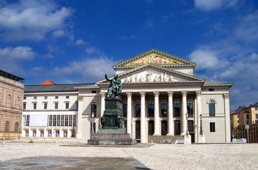 Fototapeta na wymiar Munich Maximilian Theater