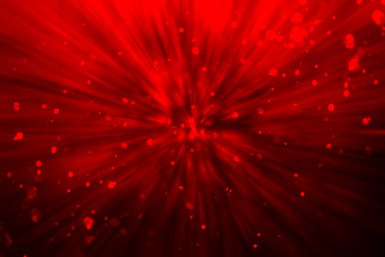 Red blur bokeh background