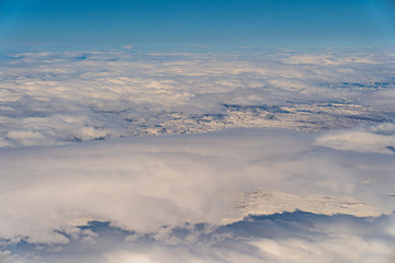 Naklejka premium Aerial view of mountains 28