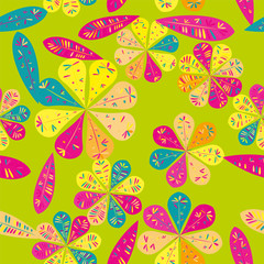 Floral seamless pattern.