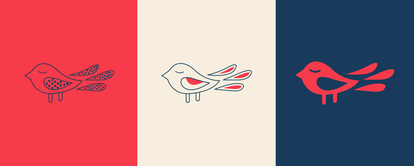 bird logo vector icon template mono line color line art outline.one line bird drawing,bird logo fly,bird outline drawn,bird logo vector,bird element for company .bird line art minimal vintage  13