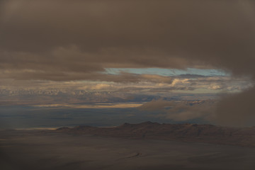 Aerial view of mountains 16