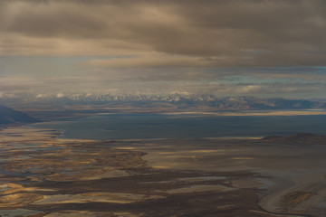 Aerial view of mountains 12