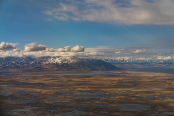 Aerial view of mountains 6